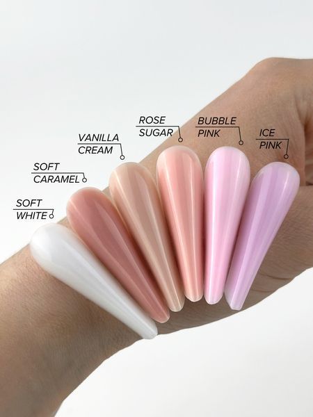 Гель желе для нарощування нігтів UNO гель желе Builder Jelly Gel Ice Pink, 15 г 2647655587 фото