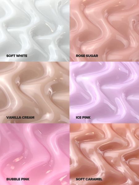 Гель желе для нарощування нігтів UNO гель желе Builder Jelly Gel Rose Sugar, 15 г 2647677632 фото