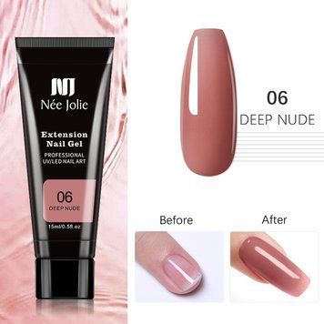 Полигель для наращивания ногтей Nee Jolie №06, 15 мл 2386380661 фото