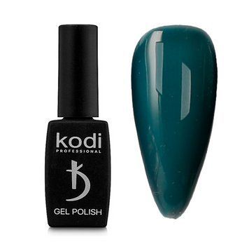 Гель-лак Kodi Professional №27, объем 12 мл, Гель лак тёмно-зелёный 2633730885 фото