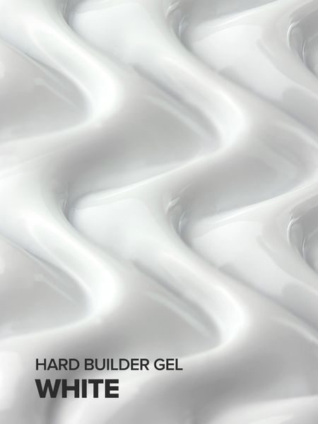 Гель для нарощування нігтів UNO Hard Builder Gel White 15ml гель зміцнення та вирівнювання 2647783088 фото