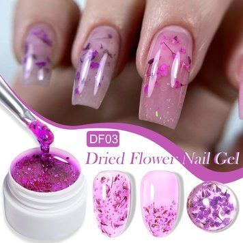 Гель-лак сухоцветом DF-03 LILY'CUTE 8ML 8561610003 фото