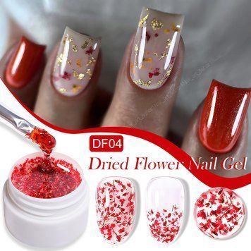 Гель-лак сухоцветом DF-04 LILY'CUTE 8ML 8561610004 фото
