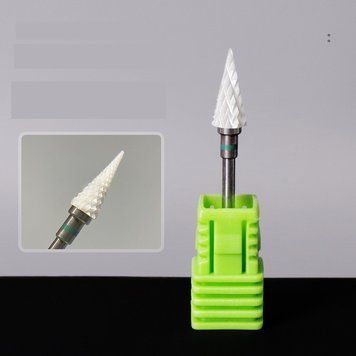 Керамічна насадка - фреза для апаратного манікюру та педикюру Conical (C) 2095248656 фото