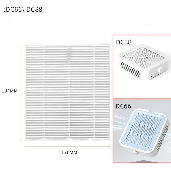 Змінний hepa фільтр для витяжки 17*19.5 см, 1 шт GF007 DC66/88 5652817856 фото